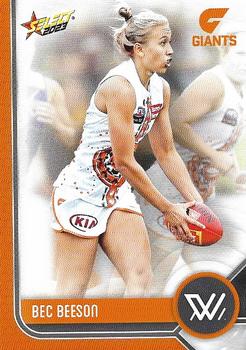 2023 Select AFL Footy Stars #203 Rebecca Beeson Front